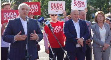 Wicepremier Jacek Sasin odwiedził mieszkańców Dęblina