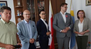 Minister środowiska Michał Woś spotkał się z mieszkańcami i władzą 
