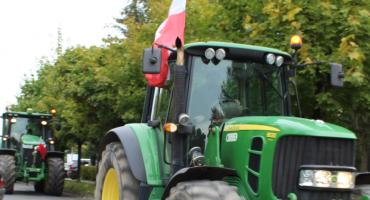 Strajk rolników w Dęblinie