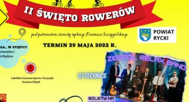 II Święto Rowerów już 29 maja. Czeka 5 tras i wiele atrakcji