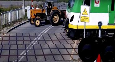 Kletnia. O krok od tragedii na przejeździe kolejowym