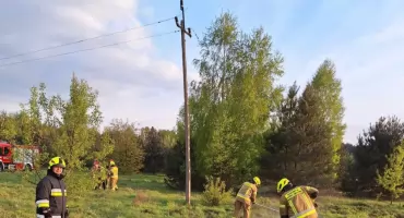 Ale było niebezpiecznie! Śmigłowiec zerwał linię energetyczną!
